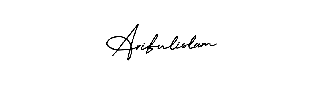 Create a beautiful signature design for name Arifulislam. With this signature (AmerikaSignatureDemo-Regular) fonts, you can make a handwritten signature for free. Arifulislam signature style 3 images and pictures png