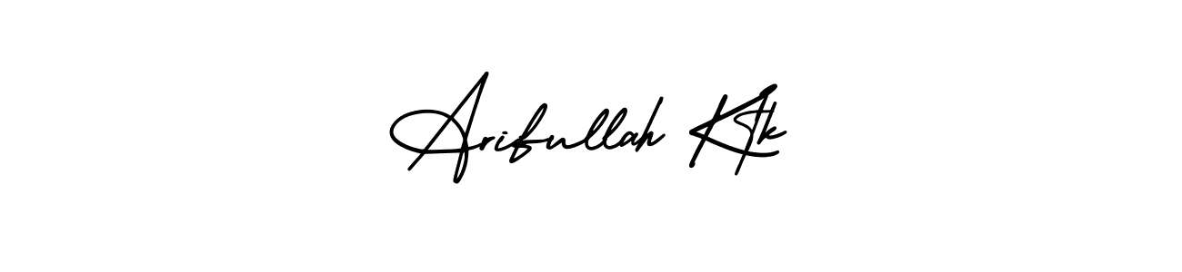 Make a beautiful signature design for name Arifullah Ktk. Use this online signature maker to create a handwritten signature for free. Arifullah Ktk signature style 3 images and pictures png