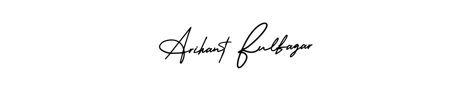 Check out images of Autograph of Arihant Fulfagar name. Actor Arihant Fulfagar Signature Style. AmerikaSignatureDemo-Regular is a professional sign style online. Arihant Fulfagar signature style 3 images and pictures png