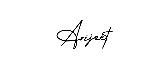 Create a beautiful signature design for name Arijeet. With this signature (AmerikaSignatureDemo-Regular) fonts, you can make a handwritten signature for free. Arijeet signature style 3 images and pictures png