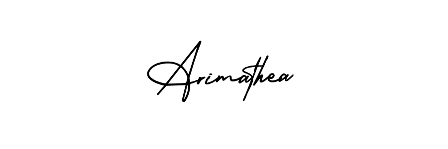 Create a beautiful signature design for name Arimathea. With this signature (AmerikaSignatureDemo-Regular) fonts, you can make a handwritten signature for free. Arimathea signature style 3 images and pictures png