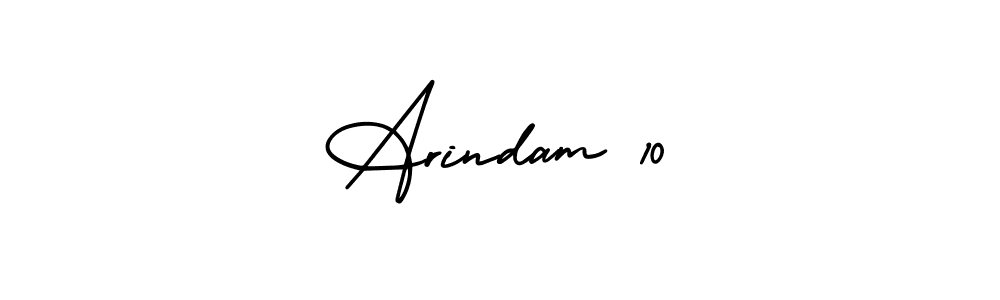 Also we have Arindam 10 name is the best signature style. Create professional handwritten signature collection using AmerikaSignatureDemo-Regular autograph style. Arindam 10 signature style 3 images and pictures png