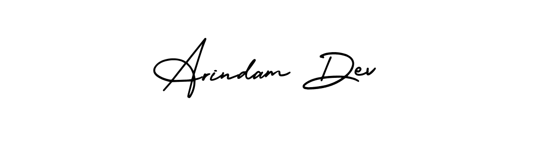 It looks lik you need a new signature style for name Arindam Dev. Design unique handwritten (AmerikaSignatureDemo-Regular) signature with our free signature maker in just a few clicks. Arindam Dev signature style 3 images and pictures png