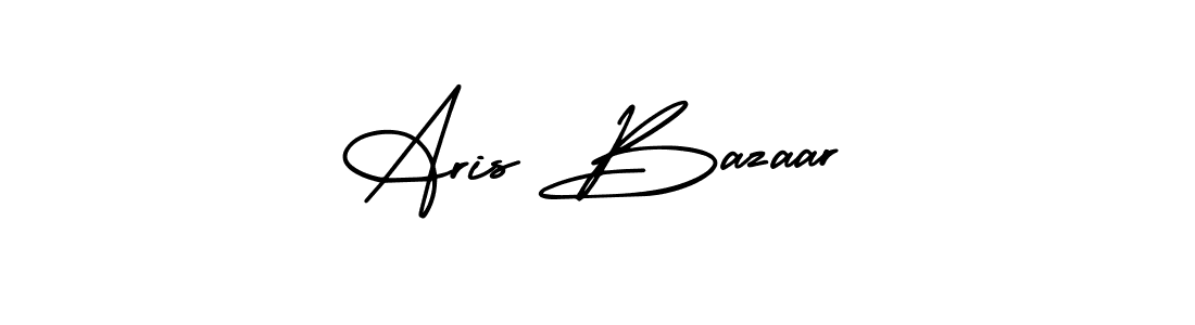 Make a beautiful signature design for name Aris Bazaar. Use this online signature maker to create a handwritten signature for free. Aris Bazaar signature style 3 images and pictures png