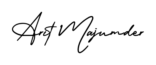 The AmerikaSignatureDemo-Regular signature style provides a bold statement for name Arit Majumder. Designed for business owners, executives, and leaders. Arit Majumder signature style 3 images and pictures png
