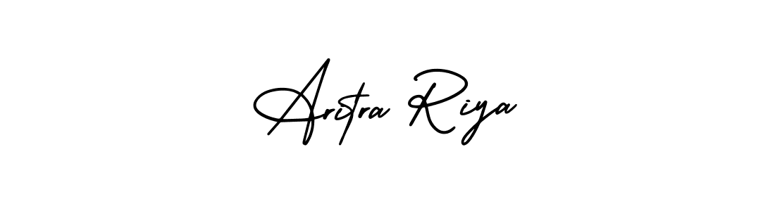 Also You can easily find your signature by using the search form. We will create Aritra Riya name handwritten signature images for you free of cost using AmerikaSignatureDemo-Regular sign style. Aritra Riya signature style 3 images and pictures png