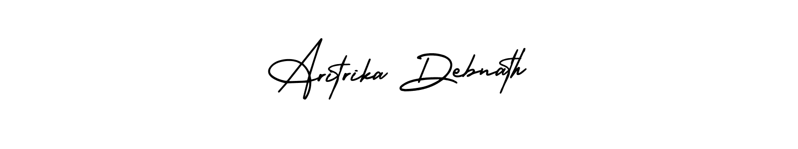 Design your own signature with our free online signature maker. With this signature software, you can create a handwritten (AmerikaSignatureDemo-Regular) signature for name Aritrika Debnath. Aritrika Debnath signature style 3 images and pictures png
