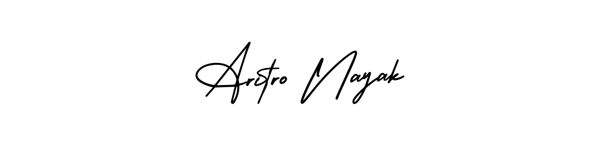 Design your own signature with our free online signature maker. With this signature software, you can create a handwritten (AmerikaSignatureDemo-Regular) signature for name Aritro Nayak. Aritro Nayak signature style 3 images and pictures png