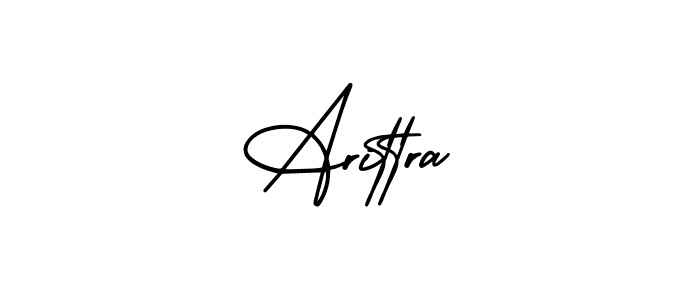 Use a signature maker to create a handwritten signature online. With this signature software, you can design (AmerikaSignatureDemo-Regular) your own signature for name Arittra. Arittra signature style 3 images and pictures png