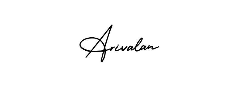 How to Draw Arivalan signature style? AmerikaSignatureDemo-Regular is a latest design signature styles for name Arivalan. Arivalan signature style 3 images and pictures png