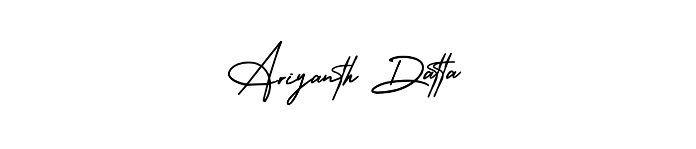Best and Professional Signature Style for Ariyanth Datta. AmerikaSignatureDemo-Regular Best Signature Style Collection. Ariyanth Datta signature style 3 images and pictures png