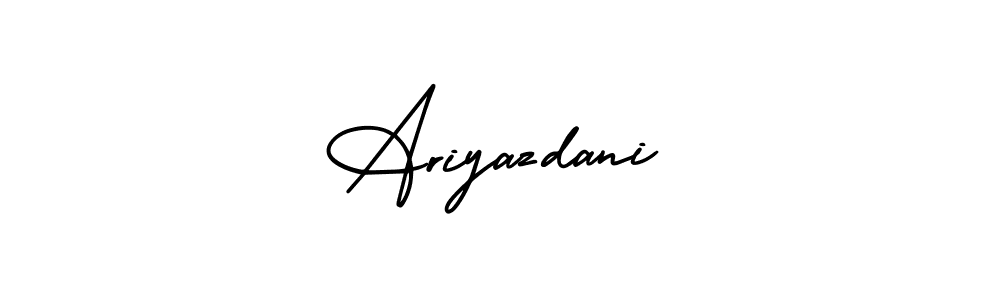 AmerikaSignatureDemo-Regular is a professional signature style that is perfect for those who want to add a touch of class to their signature. It is also a great choice for those who want to make their signature more unique. Get Ariyazdani name to fancy signature for free. Ariyazdani signature style 3 images and pictures png
