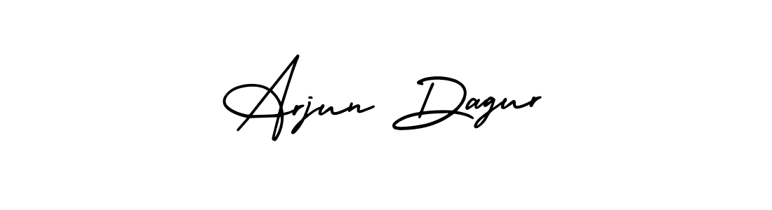 Design your own signature with our free online signature maker. With this signature software, you can create a handwritten (AmerikaSignatureDemo-Regular) signature for name Arjun Dagur. Arjun Dagur signature style 3 images and pictures png