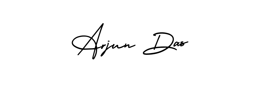 Create a beautiful signature design for name Arjun Das. With this signature (AmerikaSignatureDemo-Regular) fonts, you can make a handwritten signature for free. Arjun Das signature style 3 images and pictures png