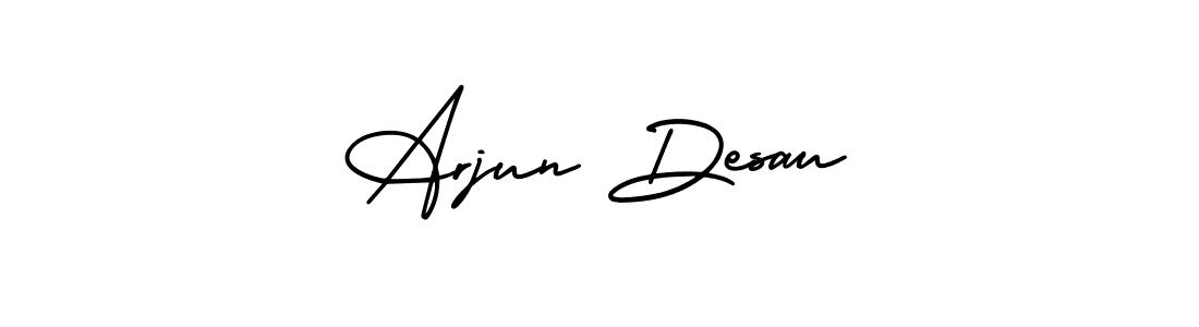Also we have Arjun Desau name is the best signature style. Create professional handwritten signature collection using AmerikaSignatureDemo-Regular autograph style. Arjun Desau signature style 3 images and pictures png