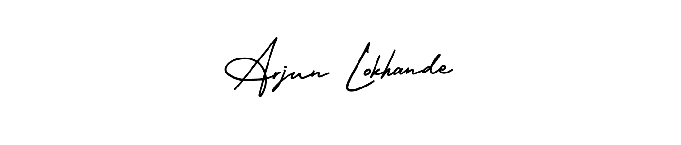 How to Draw Arjun Lokhande signature style? AmerikaSignatureDemo-Regular is a latest design signature styles for name Arjun Lokhande. Arjun Lokhande signature style 3 images and pictures png
