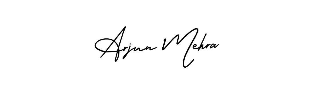 Also You can easily find your signature by using the search form. We will create Arjun Mehra name handwritten signature images for you free of cost using AmerikaSignatureDemo-Regular sign style. Arjun Mehra signature style 3 images and pictures png
