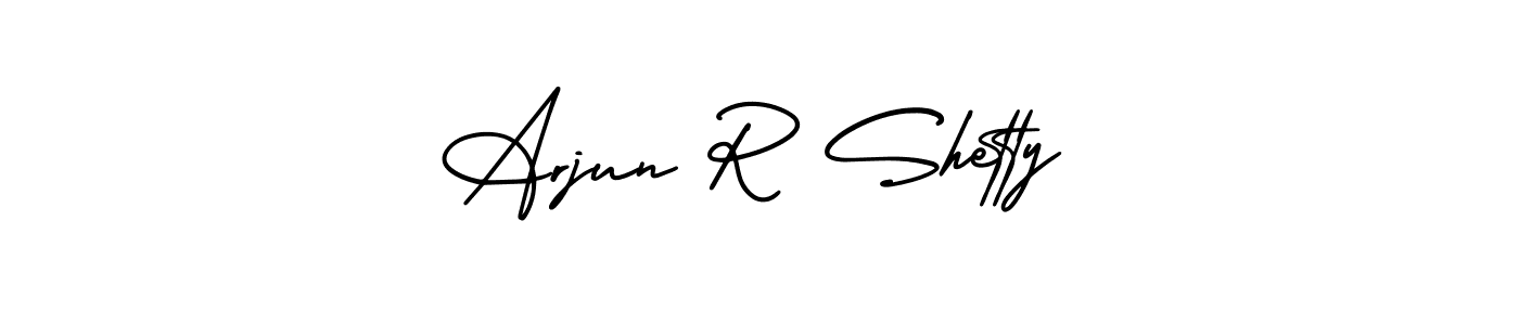 It looks lik you need a new signature style for name Arjun R Shetty. Design unique handwritten (AmerikaSignatureDemo-Regular) signature with our free signature maker in just a few clicks. Arjun R Shetty signature style 3 images and pictures png