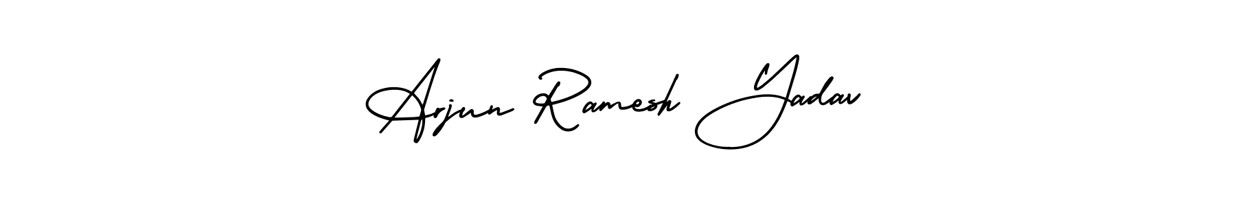 See photos of Arjun Ramesh Yadav official signature by Spectra . Check more albums & portfolios. Read reviews & check more about AmerikaSignatureDemo-Regular font. Arjun Ramesh Yadav signature style 3 images and pictures png