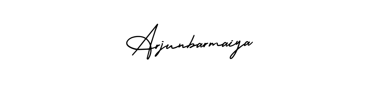 Make a beautiful signature design for name Arjunbarmaiya. Use this online signature maker to create a handwritten signature for free. Arjunbarmaiya signature style 3 images and pictures png