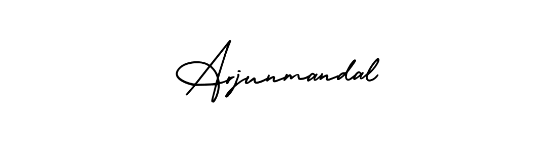 This is the best signature style for the Arjunmandal name. Also you like these signature font (AmerikaSignatureDemo-Regular). Mix name signature. Arjunmandal signature style 3 images and pictures png
