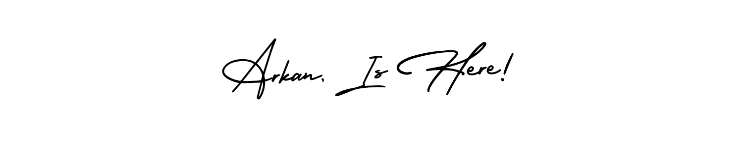 You can use this online signature creator to create a handwritten signature for the name Arkan, Is Here!. This is the best online autograph maker. Arkan, Is Here! signature style 3 images and pictures png