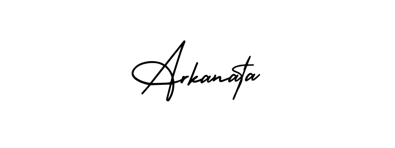 Once you've used our free online signature maker to create your best signature AmerikaSignatureDemo-Regular style, it's time to enjoy all of the benefits that Arkanata name signing documents. Arkanata signature style 3 images and pictures png
