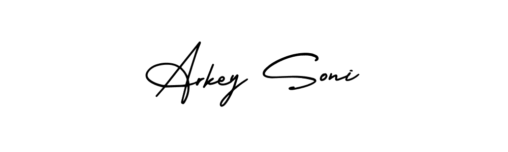 Here are the top 10 professional signature styles for the name Arkey Soni. These are the best autograph styles you can use for your name. Arkey Soni signature style 3 images and pictures png