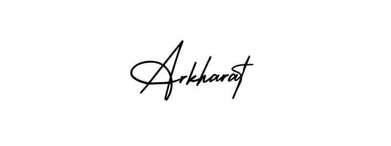 How to make Arkharat signature? AmerikaSignatureDemo-Regular is a professional autograph style. Create handwritten signature for Arkharat name. Arkharat signature style 3 images and pictures png