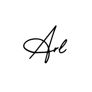 Arl stylish signature style. Best Handwritten Sign (AmerikaSignatureDemo-Regular) for my name. Handwritten Signature Collection Ideas for my name Arl. Arl signature style 3 images and pictures png