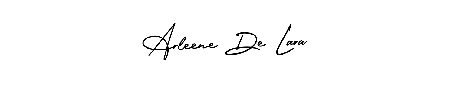 How to Draw Arleene De Lara signature style? AmerikaSignatureDemo-Regular is a latest design signature styles for name Arleene De Lara. Arleene De Lara signature style 3 images and pictures png