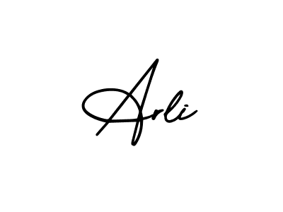 Best and Professional Signature Style for Arli. AmerikaSignatureDemo-Regular Best Signature Style Collection. Arli signature style 3 images and pictures png