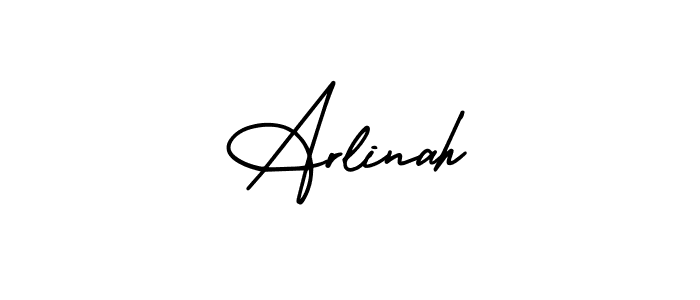 Also You can easily find your signature by using the search form. We will create Arlinah name handwritten signature images for you free of cost using AmerikaSignatureDemo-Regular sign style. Arlinah signature style 3 images and pictures png