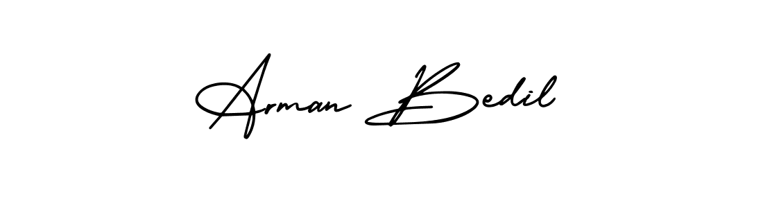 if you are searching for the best signature style for your name Arman Bedil. so please give up your signature search. here we have designed multiple signature styles  using AmerikaSignatureDemo-Regular. Arman Bedil signature style 3 images and pictures png