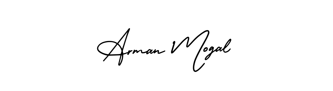 How to make Arman Mogal signature? AmerikaSignatureDemo-Regular is a professional autograph style. Create handwritten signature for Arman Mogal name. Arman Mogal signature style 3 images and pictures png