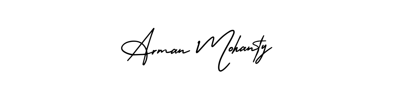 Also You can easily find your signature by using the search form. We will create Arman Mohanty name handwritten signature images for you free of cost using AmerikaSignatureDemo-Regular sign style. Arman Mohanty signature style 3 images and pictures png