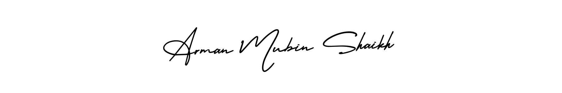 See photos of Arman Mubin Shaikh official signature by Spectra . Check more albums & portfolios. Read reviews & check more about AmerikaSignatureDemo-Regular font. Arman Mubin Shaikh signature style 3 images and pictures png