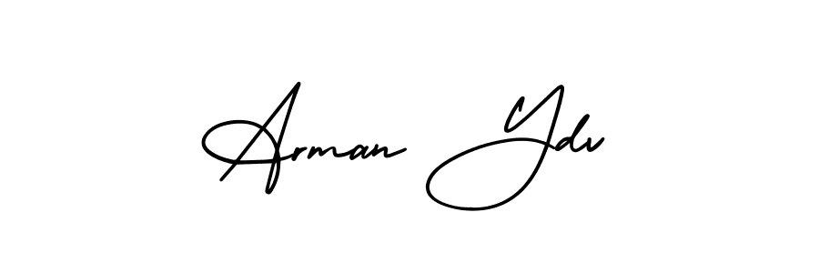Once you've used our free online signature maker to create your best signature AmerikaSignatureDemo-Regular style, it's time to enjoy all of the benefits that Arman Ydv name signing documents. Arman Ydv signature style 3 images and pictures png