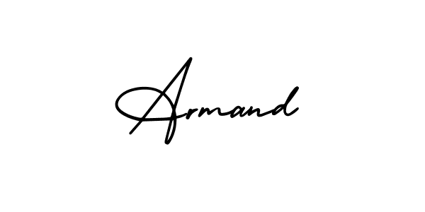 How to make Armand signature? AmerikaSignatureDemo-Regular is a professional autograph style. Create handwritten signature for Armand name. Armand signature style 3 images and pictures png