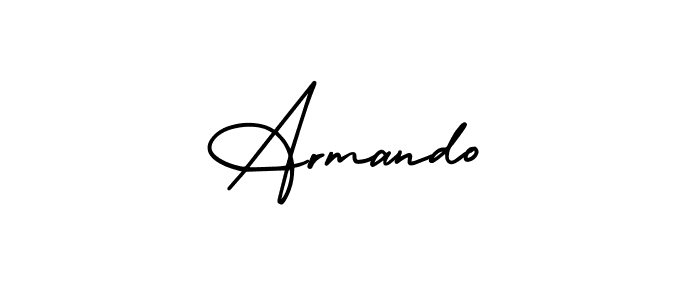 How to make Armando signature? AmerikaSignatureDemo-Regular is a professional autograph style. Create handwritten signature for Armando name. Armando signature style 3 images and pictures png