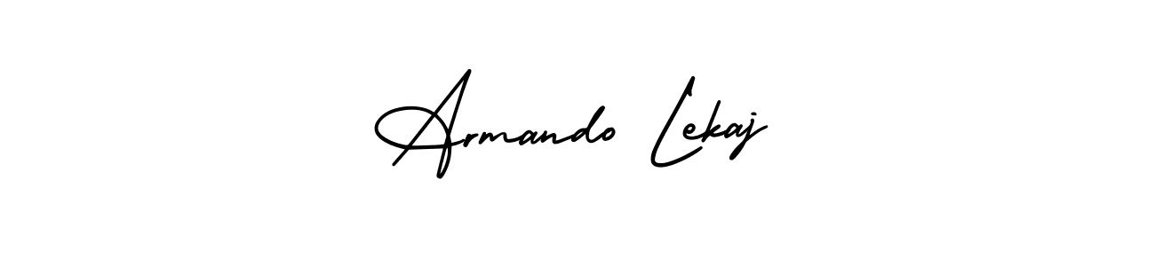 Create a beautiful signature design for name Armando Lekaj. With this signature (AmerikaSignatureDemo-Regular) fonts, you can make a handwritten signature for free. Armando Lekaj signature style 3 images and pictures png