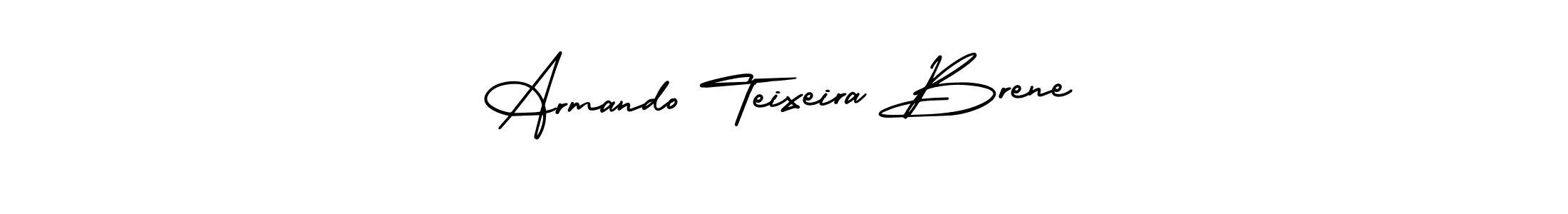You should practise on your own different ways (AmerikaSignatureDemo-Regular) to write your name (Armando Teixeira Brene) in signature. don't let someone else do it for you. Armando Teixeira Brene signature style 3 images and pictures png
