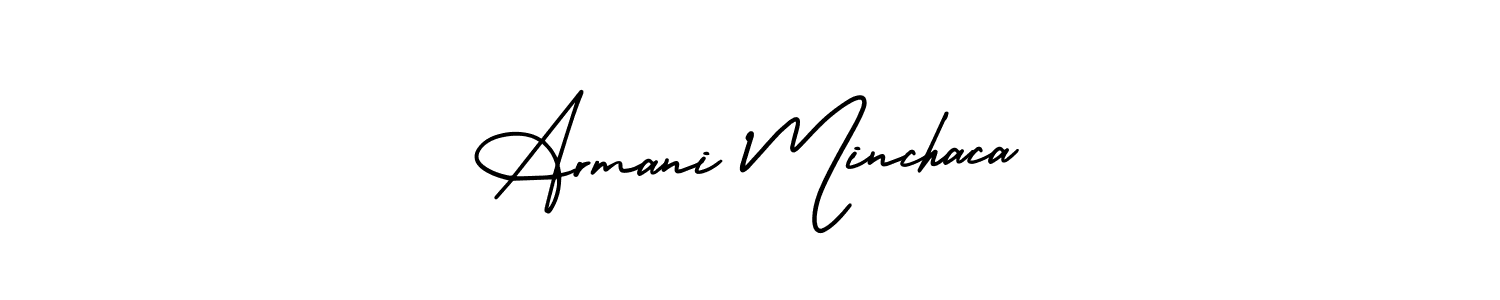 You can use this online signature creator to create a handwritten signature for the name Armani Minchaca. This is the best online autograph maker. Armani Minchaca signature style 3 images and pictures png