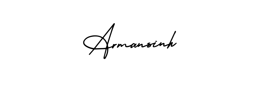 Design your own signature with our free online signature maker. With this signature software, you can create a handwritten (AmerikaSignatureDemo-Regular) signature for name Armansinh. Armansinh signature style 3 images and pictures png