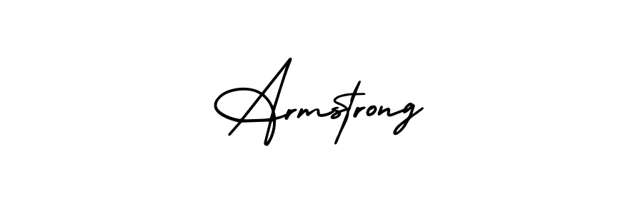 Armstrong stylish signature style. Best Handwritten Sign (AmerikaSignatureDemo-Regular) for my name. Handwritten Signature Collection Ideas for my name Armstrong. Armstrong signature style 3 images and pictures png