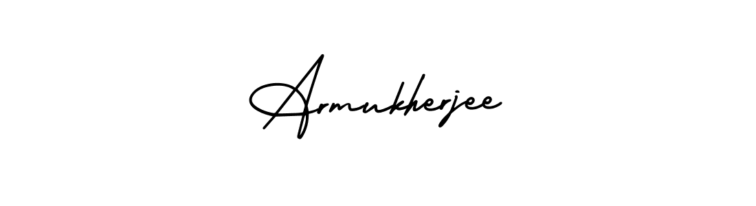 The best way (AmerikaSignatureDemo-Regular) to make a short signature is to pick only two or three words in your name. The name Armukherjee include a total of six letters. For converting this name. Armukherjee signature style 3 images and pictures png
