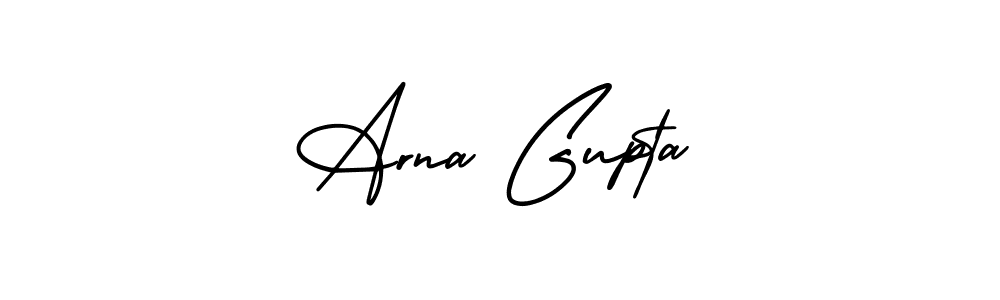 This is the best signature style for the Arna Gupta name. Also you like these signature font (AmerikaSignatureDemo-Regular). Mix name signature. Arna Gupta signature style 3 images and pictures png