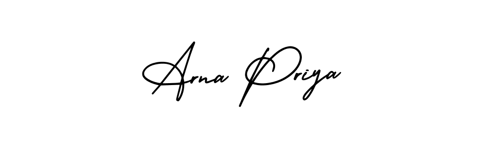 How to Draw Arna Priya signature style? AmerikaSignatureDemo-Regular is a latest design signature styles for name Arna Priya. Arna Priya signature style 3 images and pictures png
