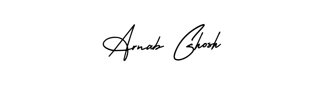 You should practise on your own different ways (AmerikaSignatureDemo-Regular) to write your name (Arnab Ghosh) in signature. don't let someone else do it for you. Arnab Ghosh signature style 3 images and pictures png