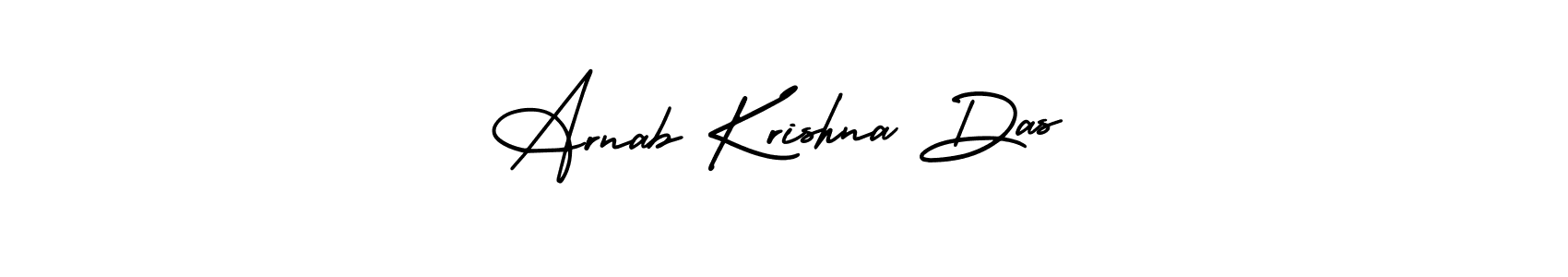 Arnab Krishna Das stylish signature style. Best Handwritten Sign (AmerikaSignatureDemo-Regular) for my name. Handwritten Signature Collection Ideas for my name Arnab Krishna Das. Arnab Krishna Das signature style 3 images and pictures png